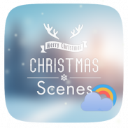 Christmas GO Weather Live Backgrounds screenshot 2