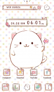 Roly Poly Cats Theme +HOME screenshot 0