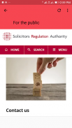 Solicitors Regulation Authority SRA UK screenshot 3