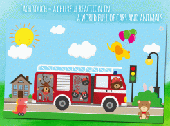 Animals Cars - kids game for toddlers from 1 year screenshot 0