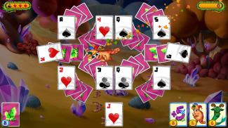 Solitaire Creatures: TriPeaks Solitaire Card Game screenshot 2