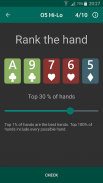 Poker Omaha Hand Trainer screenshot 7