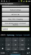 Welsh Keyboard Plugin screenshot 1