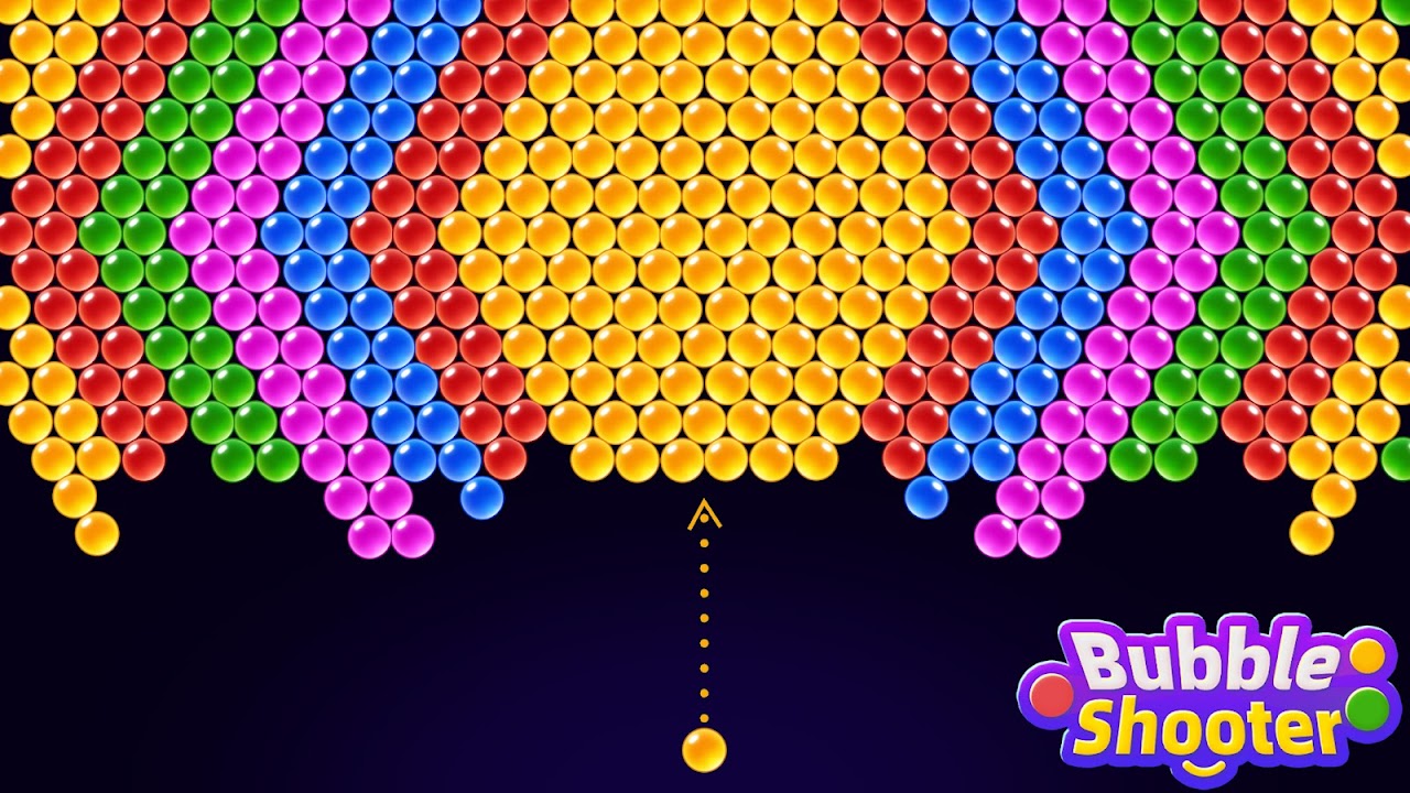 Bubble Shooter Rainbow Gameplay Level 1-10 