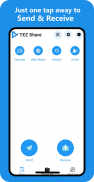 TEZ Share: file sharing app. screenshot 1