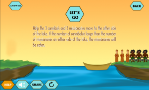 River Crossing IQ - Trivia Quiz screenshot 1