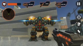 Acero de guerra robot real: batalla de drones screenshot 2