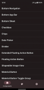 Material Components Gallery screenshot 2