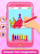 Pink Princess Baby Phone screenshot 12