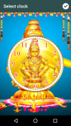 Ayyappa Clock Live Wallpaper screenshot 0