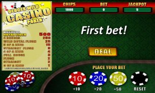 Deuces Wild Casino Poker screenshot 0
