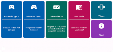 PS4 controller Tester screenshot 1