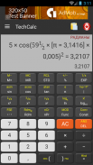 TechCalc Научный Калькулятор screenshot 1