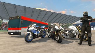 Bike VS Bus Racing Games screenshot 4