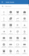 TTF Icons. Ref de Iconos Font Awesome y Glyphicons screenshot 6