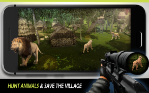 Real Jungle Hunting 2019 Sniper Hunter Safari screenshot 2