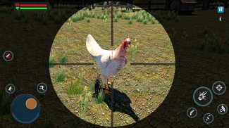 FPS Chicken Shoot Gun Game screenshot 1