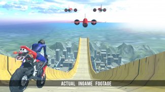 Super Hero Bike Mega Ramp screenshot 8