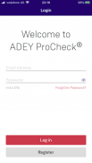 ADEY ProCheck® screenshot 2