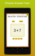 Math Tester FREE screenshot 3