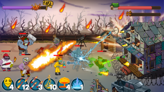 Zombie Ranch. Zombie games and defense screenshot 0