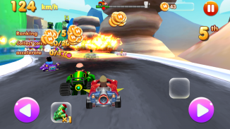 Subway Rush Kart Racing screenshot 2