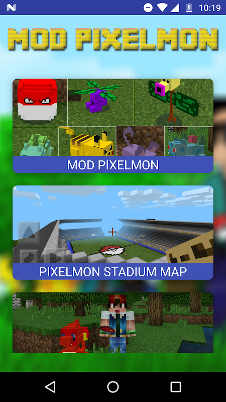Mod Pixelmon for MCPE APK for Android Download