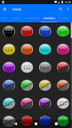 Black and Colors Icon Pack ✨Free✨ screenshot 5
