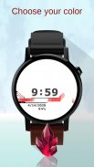 Aeon Cyber Watch Face: Wear OS Smartwatch screenshot 1