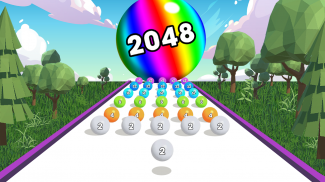 Ball Run 2048: Ball Games 3D screenshot 1