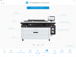 HP PageWide XL Virtual Demo screenshot 5