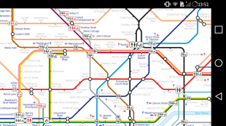 خرائط النقل في لندن screenshot 2