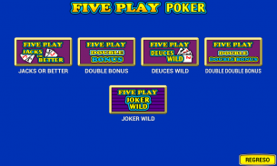 Five Play Poker screenshot 4