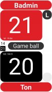 Score Badminton screenshot 1