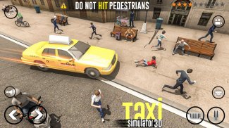 City Passenger Taxi Game screenshot 0