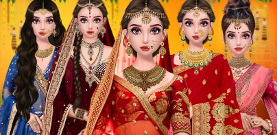 Indian Wedding Dress up Makeup