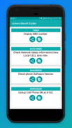 Secret Codes for Lenovo 2020 screenshot 1