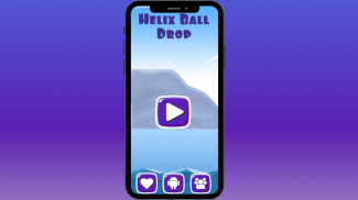 Helix Ball Drop – Endless Jump Ball Games screenshot 1