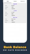 Bank Balance Check, EMI Remind screenshot 7