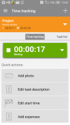 Mobile Worker - Time tracker screenshot 0