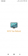 NYS Tax Refund Status screenshot 1