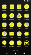 Bright Yellow Icon Pack v2.0 screenshot 2