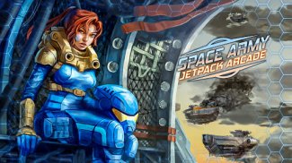 Space Army Jetpack Arcade screenshot 9