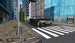Taxi Cab ATV Quad Bike Limo City Taxi Driving Game screenshot 13
