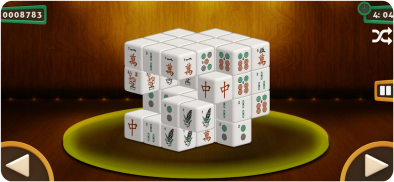 Mahjong 3D Cube 2024 screenshot 1