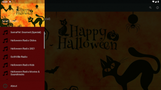 Спооки Халловеен Радио screenshot 1