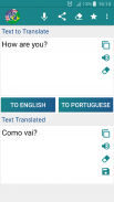 Traduttore inglese portoghese screenshot 4