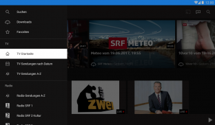 Play SRF: Streaming TV & Radio screenshot 1