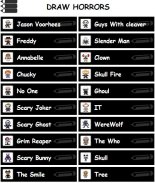 How To Draw Horror Characters screenshot 1