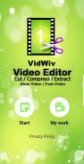 ViDWiV Video Editor - Extract Image, Cut Video screenshot 3